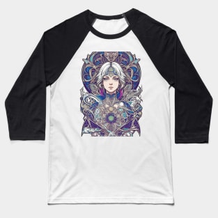 Art Nouveau Baseball T-Shirt